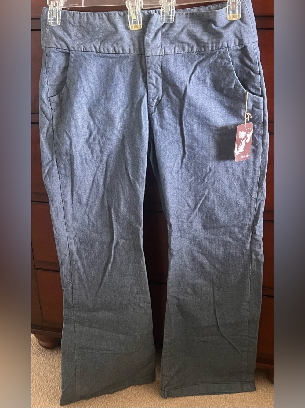 Svaboda Boot Cut Pants in Dark Blue 14 Tall